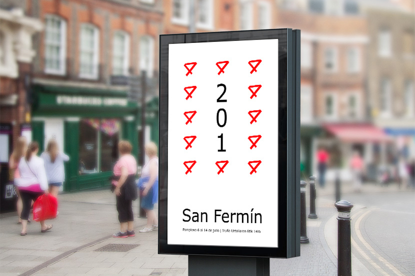 carteles san fermín