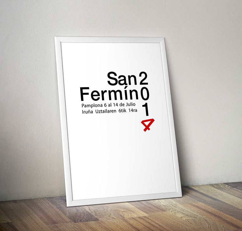 cartel san fermin 2014